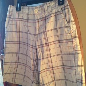 Plaid shorts